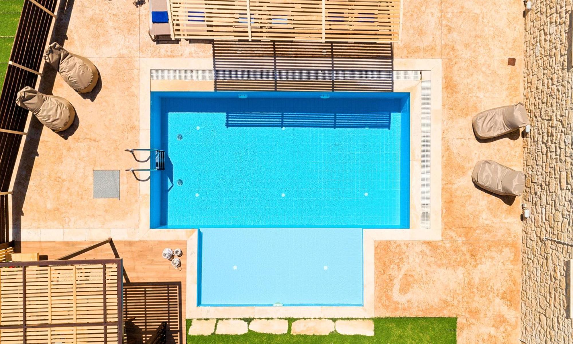 Cretan Sunrise Villa Heated Pool Dhimitroulianá Eksteriør bilde